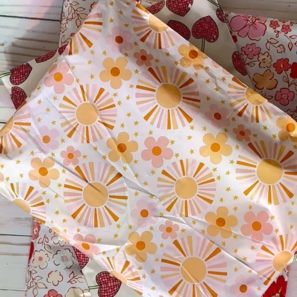 Sunshine Floral Poly Mailer’s 10x13 Pack of 25 - Picture 8 of 8